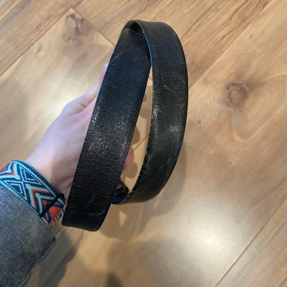 Vintage Saks Fifth Avenue genuine leather belts main image 11